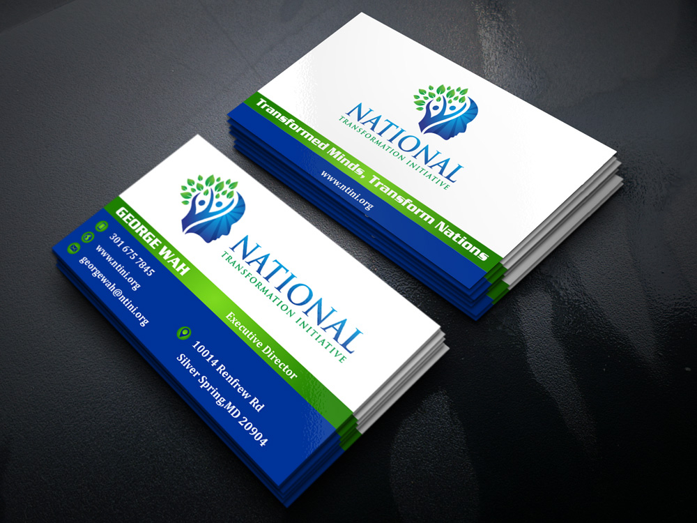 NATIONAL TRANSFORMATION INITIATIVE  logo design by Gelotine