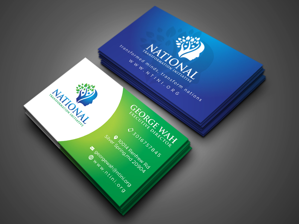 NATIONAL TRANSFORMATION INITIATIVE  logo design by aRBy