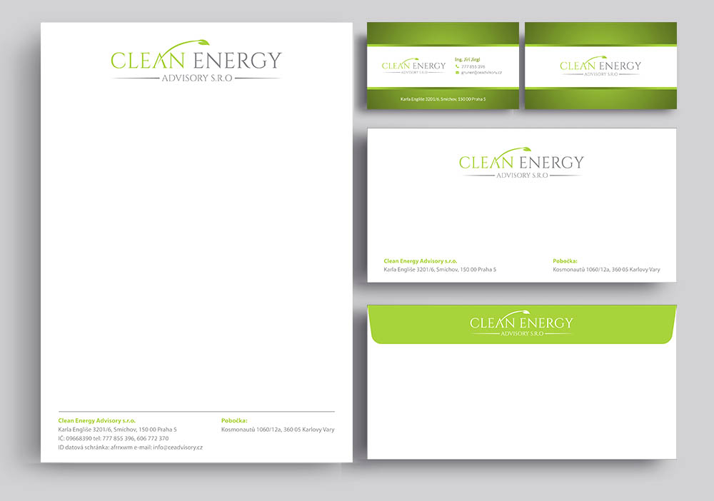 Clean Energy Advisory s.r.o. logo design by fritsB