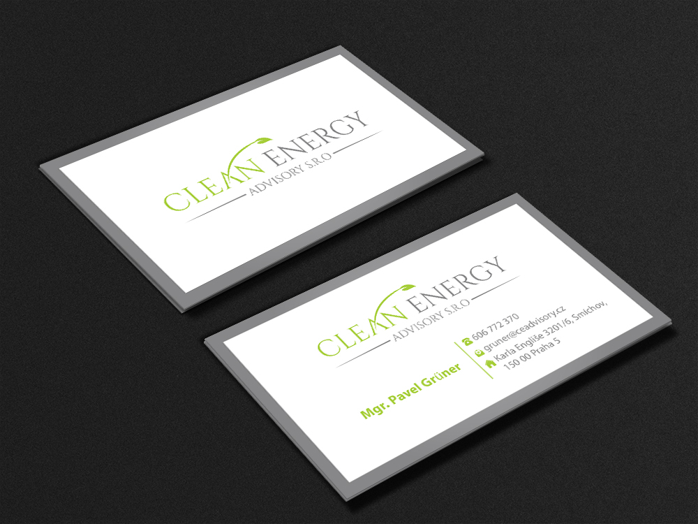 Clean Energy Advisory s.r.o. logo design by Sofia Shakir