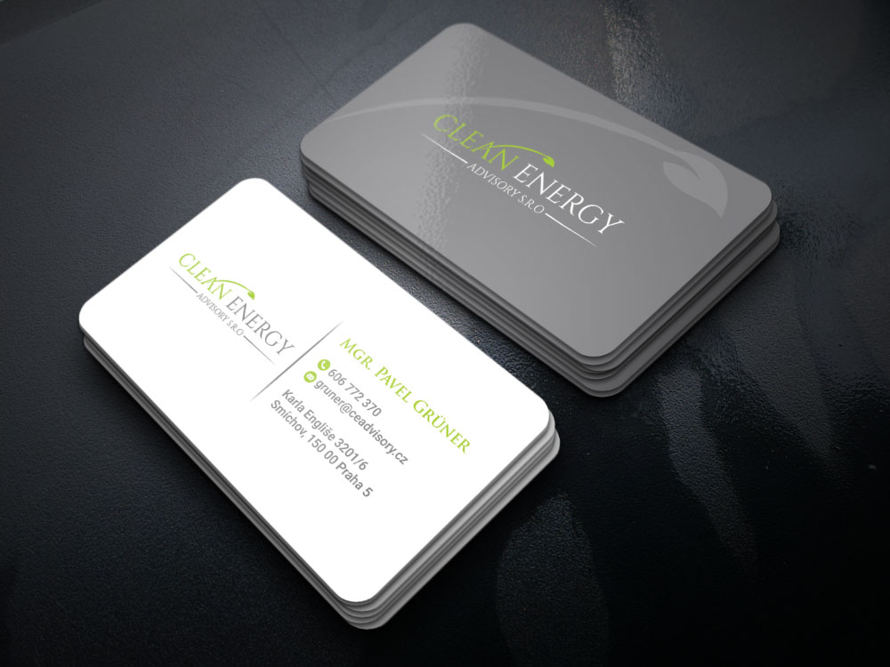 Clean Energy Advisory s.r.o. logo design by Boomstudioz