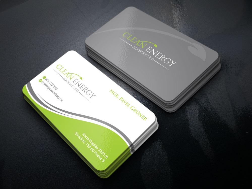 Clean Energy Advisory s.r.o. logo design by Boomstudioz