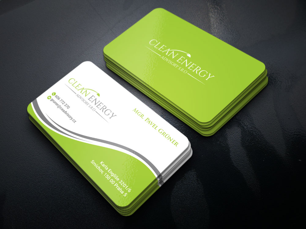 Clean Energy Advisory s.r.o. logo design by Boomstudioz