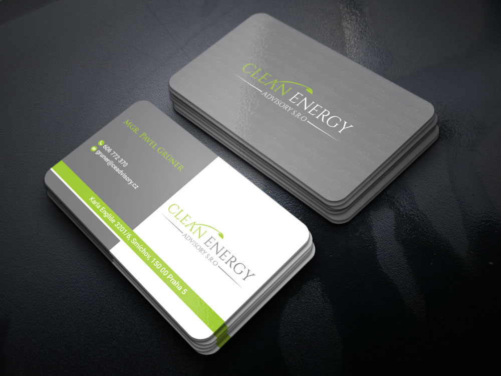 Clean Energy Advisory s.r.o. logo design by Boomstudioz