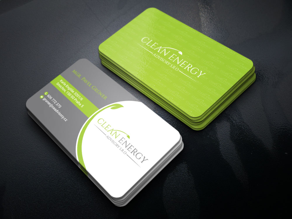 Clean Energy Advisory s.r.o. logo design by Boomstudioz
