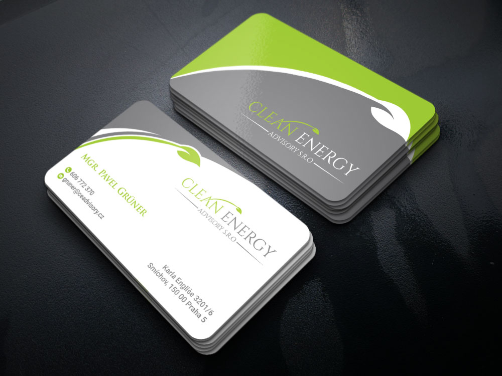 Clean Energy Advisory s.r.o. logo design by Boomstudioz