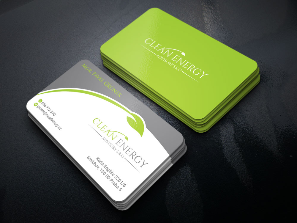 Clean Energy Advisory s.r.o. logo design by Boomstudioz