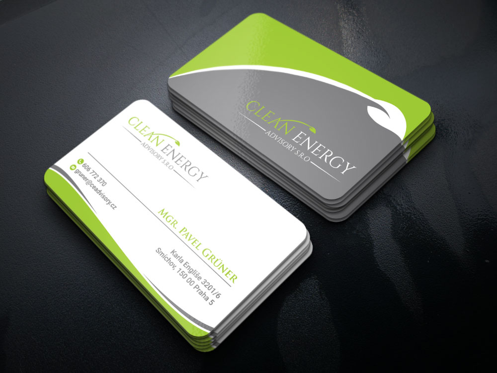 Clean Energy Advisory s.r.o. logo design by Boomstudioz