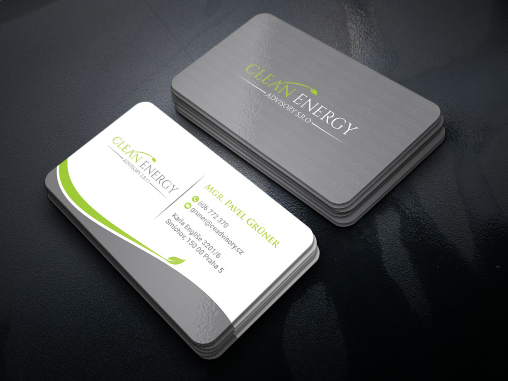 Clean Energy Advisory s.r.o. logo design by Boomstudioz