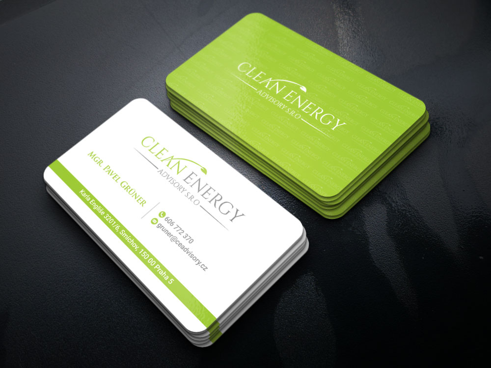 Clean Energy Advisory s.r.o. logo design by Boomstudioz