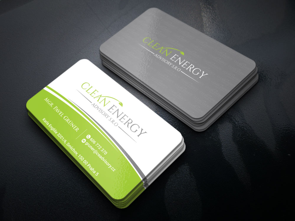 Clean Energy Advisory s.r.o. logo design by Boomstudioz