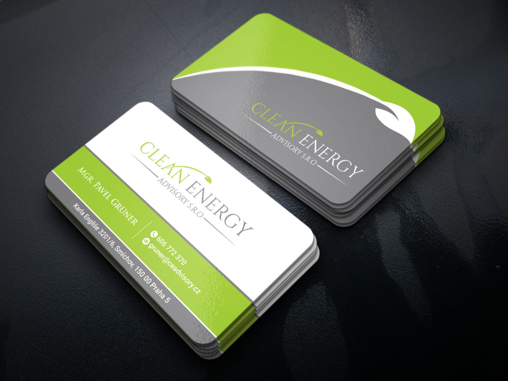 Clean Energy Advisory s.r.o. logo design by Boomstudioz