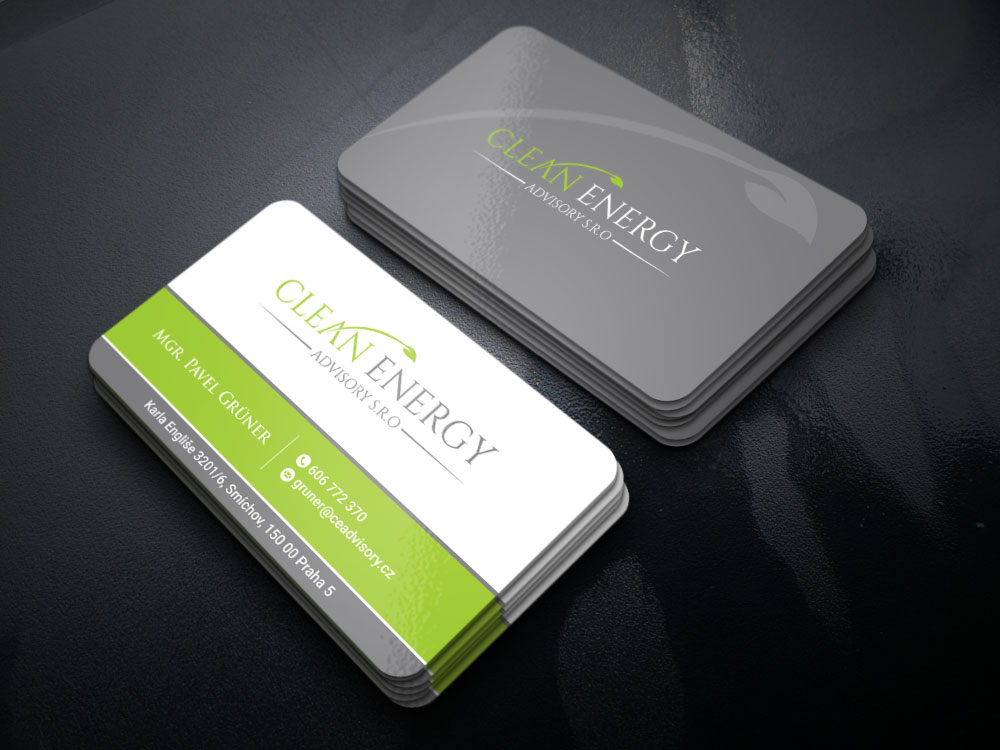 Clean Energy Advisory s.r.o. logo design by Boomstudioz