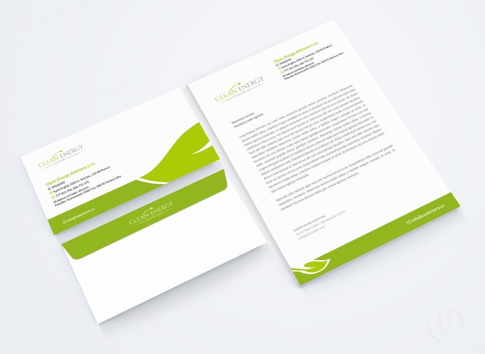 Clean Energy Advisory s.r.o. logo design by Ulid