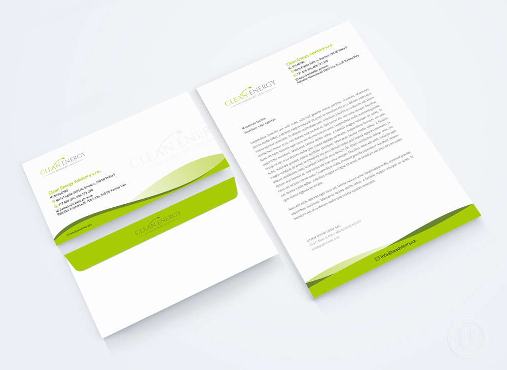 Clean Energy Advisory s.r.o. logo design by Ulid