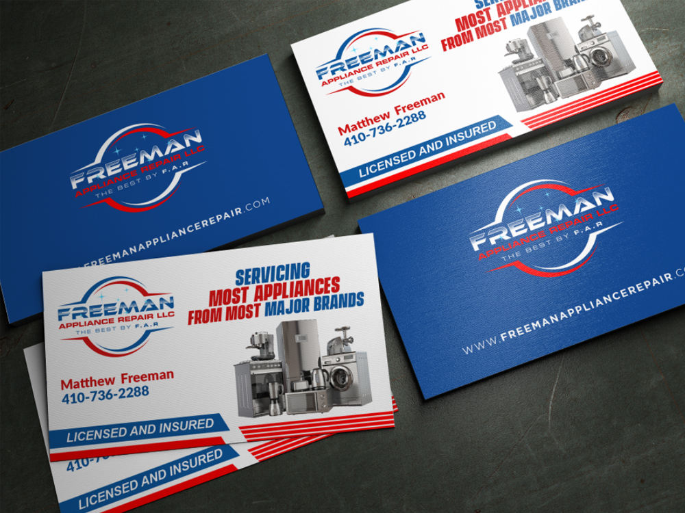 Freeman Appliance Repair LLC logo design by Realistis