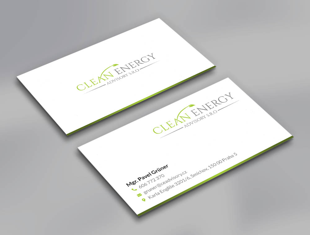 Clean Energy Advisory s.r.o. logo design by fritsB