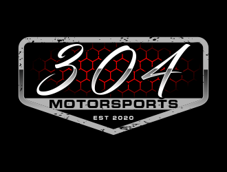 304Motorsports logo design by kopipanas