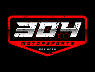 304Motorsports logo design by kopipanas