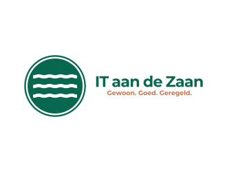 IT aan de zaan logo design by falah 7097