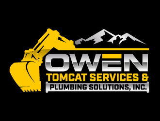 TomCat Services & Owen Plumbing Solutions, Inc. logo design by jaize