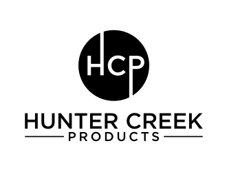 Hunter Creek Products logo design by puthreeone