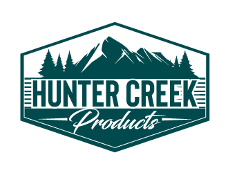 Hunter Creek Products logo design by ElonStark