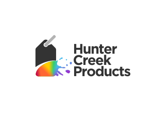Hunter Creek Products logo design by M J