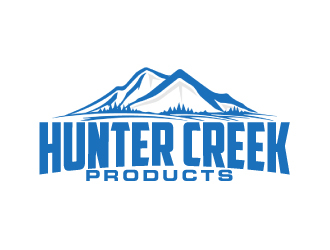Hunter Creek Products logo design by ElonStark
