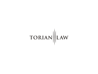 Torian Law logo design by BintangDesign
