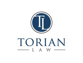Torian Law logo design by maserik