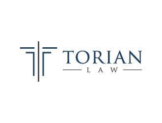 Torian Law logo design by maserik
