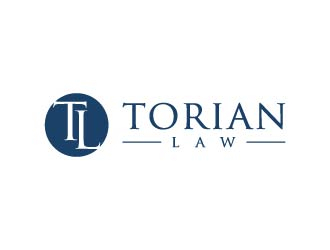 Torian Law logo design by maserik