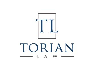 Torian Law logo design by maserik
