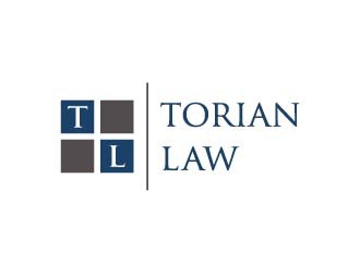 Torian Law logo design by maserik