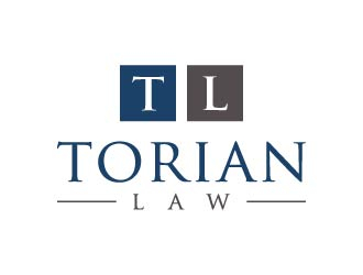 Torian Law logo design by maserik