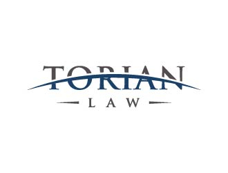Torian Law logo design by maserik