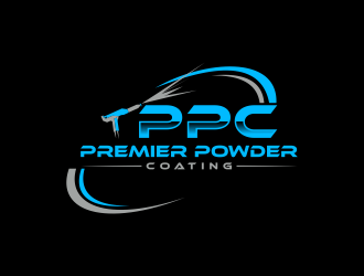Premier Powder Coating logo design by luckyprasetyo