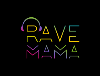 Rave Ma2 or Rave Mama logo design by Artomoro