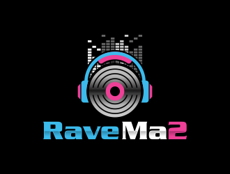 Rave Ma2 or Rave Mama logo design by ingepro