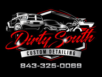 Dirty South Custom Detailing logo design by daywalker
