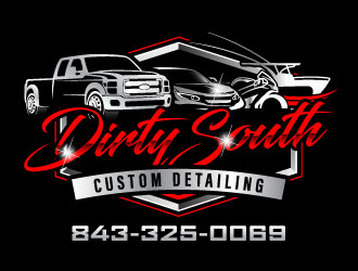 Dirty South Custom Detailing logo design by daywalker