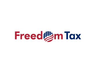 Freedom Tax  logo design by aryamaity