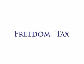 Freedom Tax  logo design by josephira