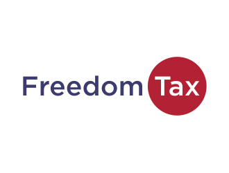 Freedom Tax  logo design by puthreeone