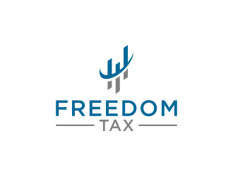 Freedom Tax  logo design by Humhum