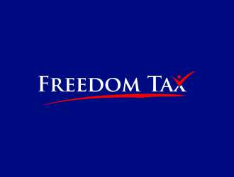 Freedom Tax  logo design by amar_mboiss