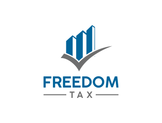 Freedom Tax  logo design by RIANW