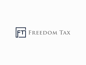 Freedom Tax  logo design by DuckOn