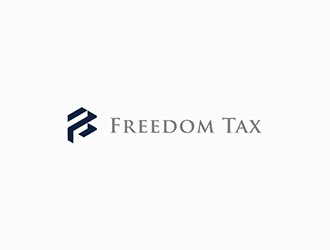 Freedom Tax  logo design by DuckOn